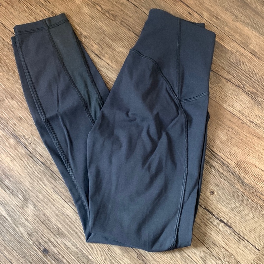 LuluLemon Leggings with Mesh Sides
